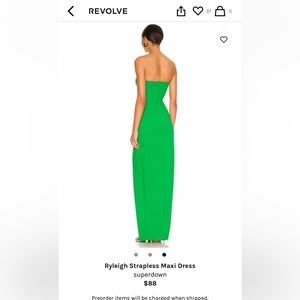 superdown ryleigh dress, size small